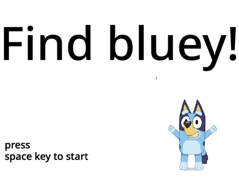 Find Bluey (ver 1.0.0)