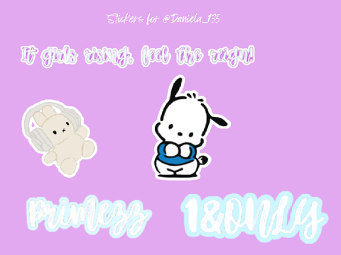 1&ONLY Merch (stickers) for @Daniela_135