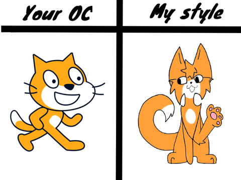 Your OC my style!