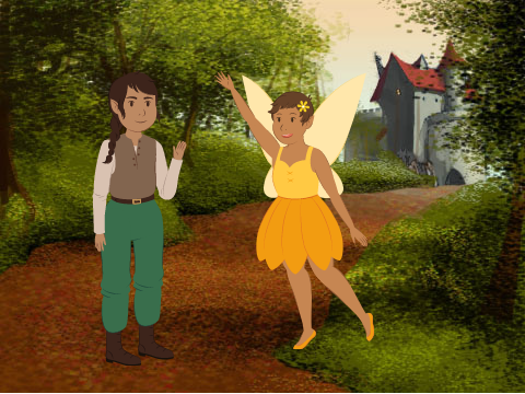 the elf and fairy story