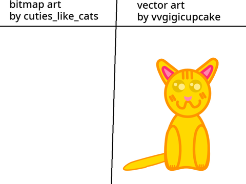 art Collab(ish) my part vector art