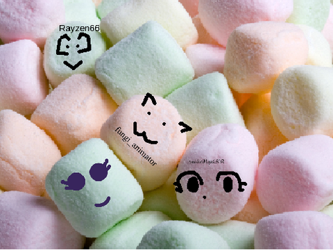 Add yourself as a marshmallow... 4th remix