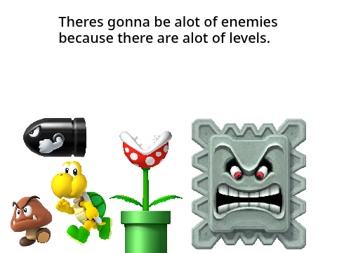Super Mario Ultimate: Enemies