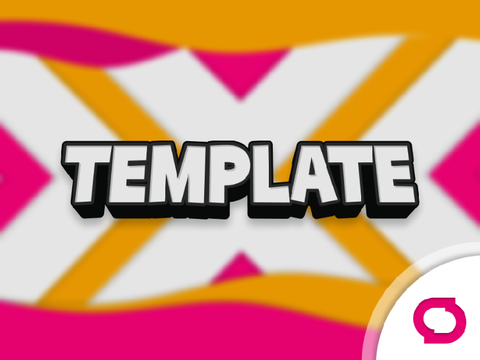 Pink Yellow Intro Template