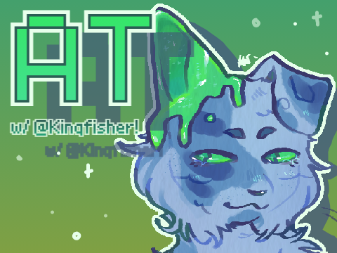 AT w/ @kinqfisher :DDD gooey