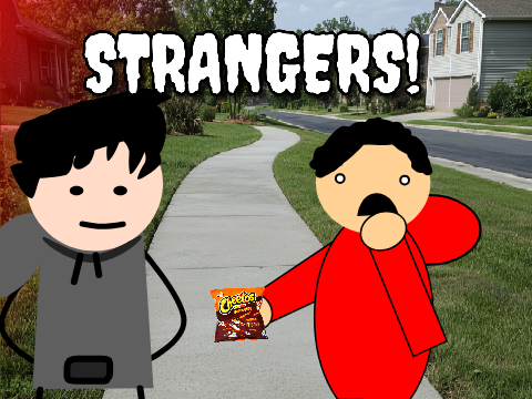 Strangers... (ft. @CoderCat543) #animations
