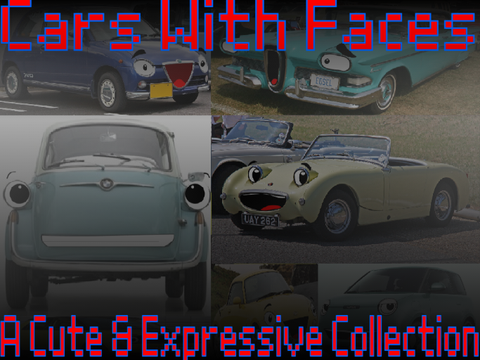 Cars With Faces - A Cute & Expressive Collection