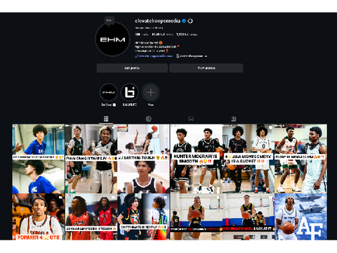 follow elevate hoops media 