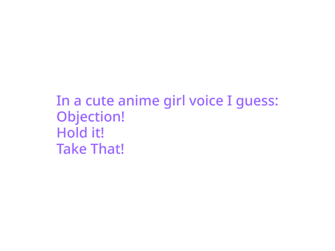 published cause why not: voicelines for anyone out there
