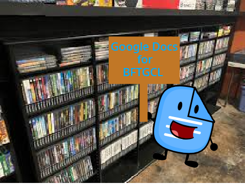 Google Docs for battle for the GameCube library