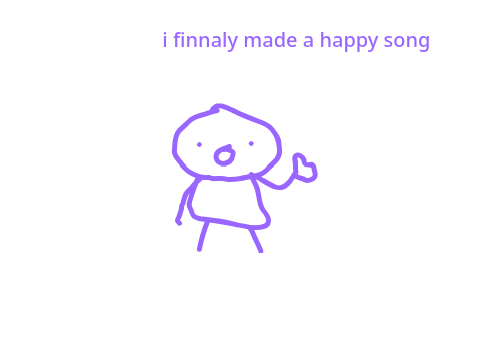 finally made happy song
