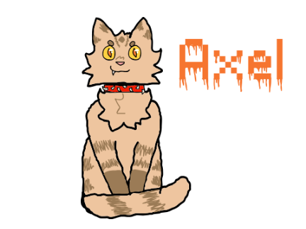 Kitty pet DTAE! Axel!