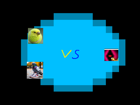 Tennis Bird and Sigeon Pex bossfight (beta)