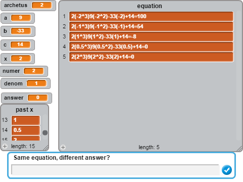 quadrirnomial coefficient stuff