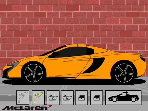 Mclaren 650s Spyder roof simulator remix