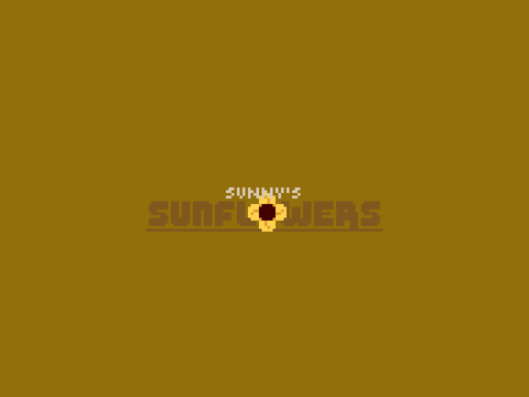 Sunny’s sunflowers (unfinished game jam ver)