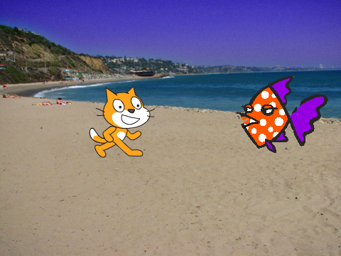 cat fish talk dance