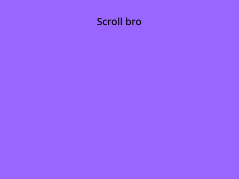 Scroll Function