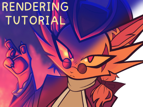 RENDERING A CHARACTER TUTORIAL!