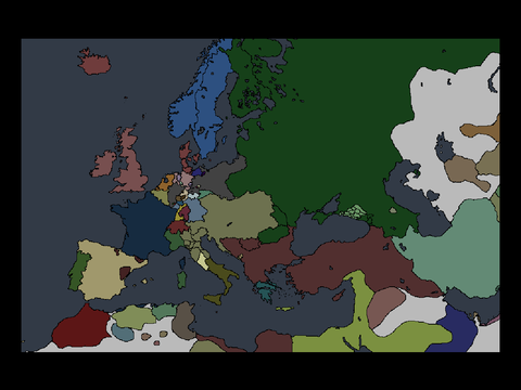 1837 Map of Europe