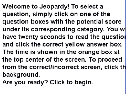 Jeopardy science
