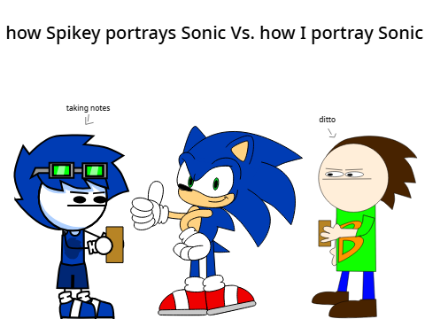 Differences between Spikey-Sonic and Murph-Sonic