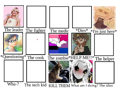 Who would you be in a Zombie Apocalypse?   remix remix remix remix remix