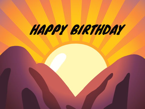 Happy Birthday! 
