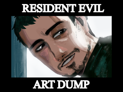 RESIDENT EVIL ART DUMP