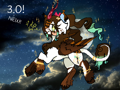 My MLP OC gets a redesign for the third time!