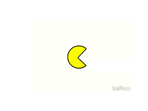 a little pac-man animation