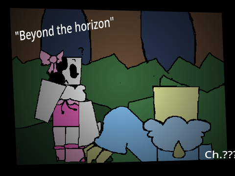 Beyond the horizon 