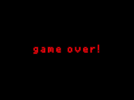 game over