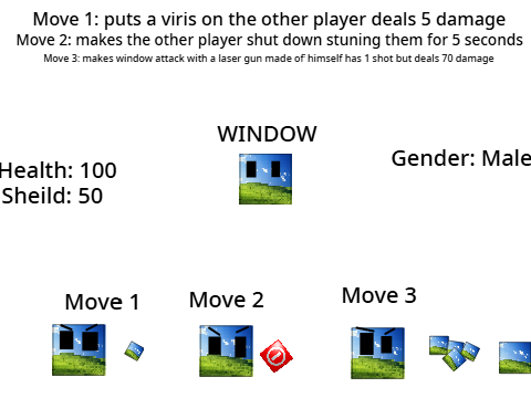 Square Battles Create a Character
