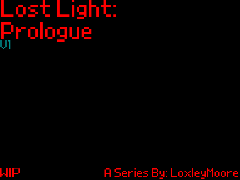Lost Light: Prologue (Heavy WIP)