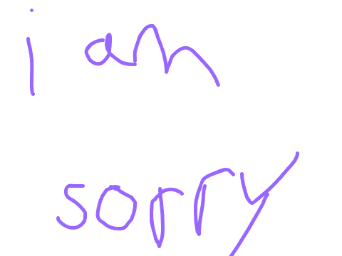 i am sorry