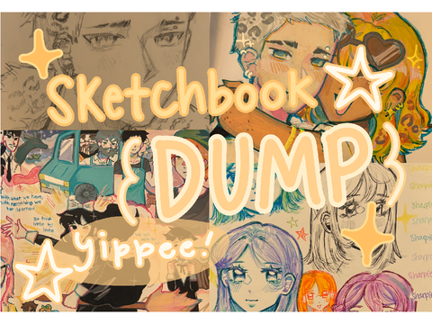˖ ᡣ? ⊹ ࣪|| SKETCHBOOK dump!!! || ⋆˚౨ৎ˚₊
