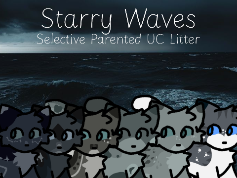 [[CLOSED]] Starry waves || S P UC Litter