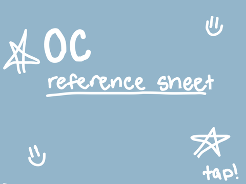 ⭐️NEW OC!! : OC Reference Sheet⭐️