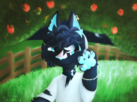 art trade with @-pennatae-