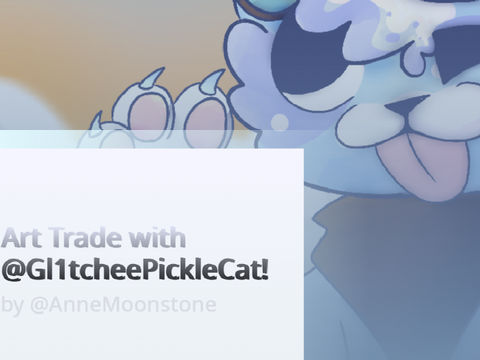AT with @Gl1tcheePickleCat !!!!