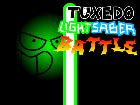 Tuxedo Lightsaber Battle