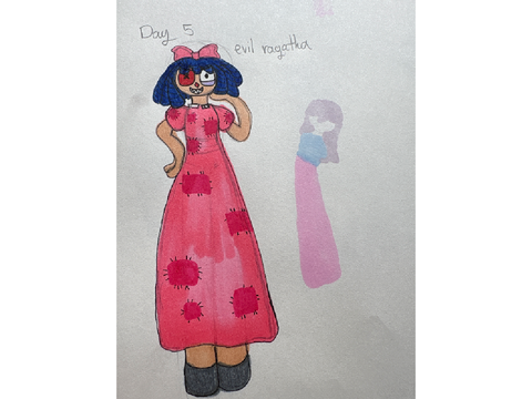 Day Five of drawing baldatha every day till ep9 of TADC