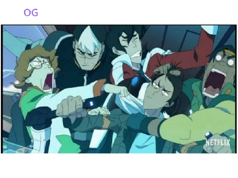 Art of my voltron series :3