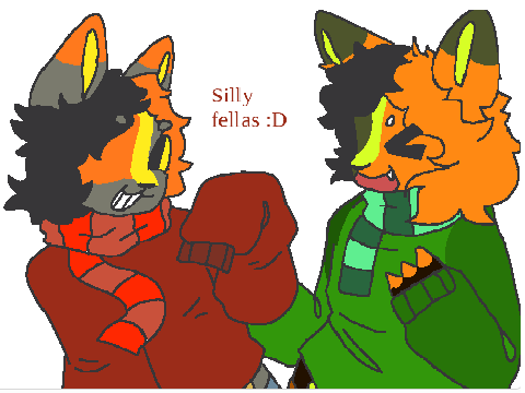 fanart a got from @Vix3nthesilliest 
