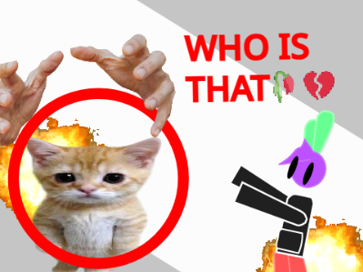 Oh that's the..  Evil kitty? #animation #all #game #trending