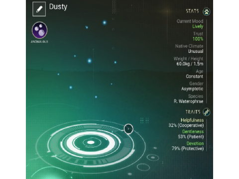 my no man's sky companions (so far)
