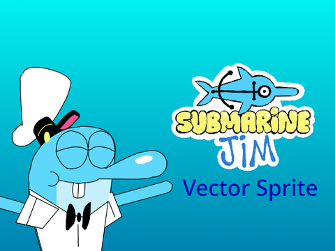 Jim (Submarine Jim) Vector Sprite