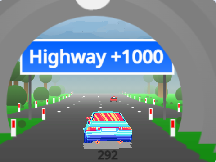 Highway +1000 in 3D 