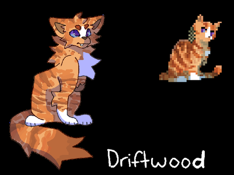 My latest drawing of Driftwood